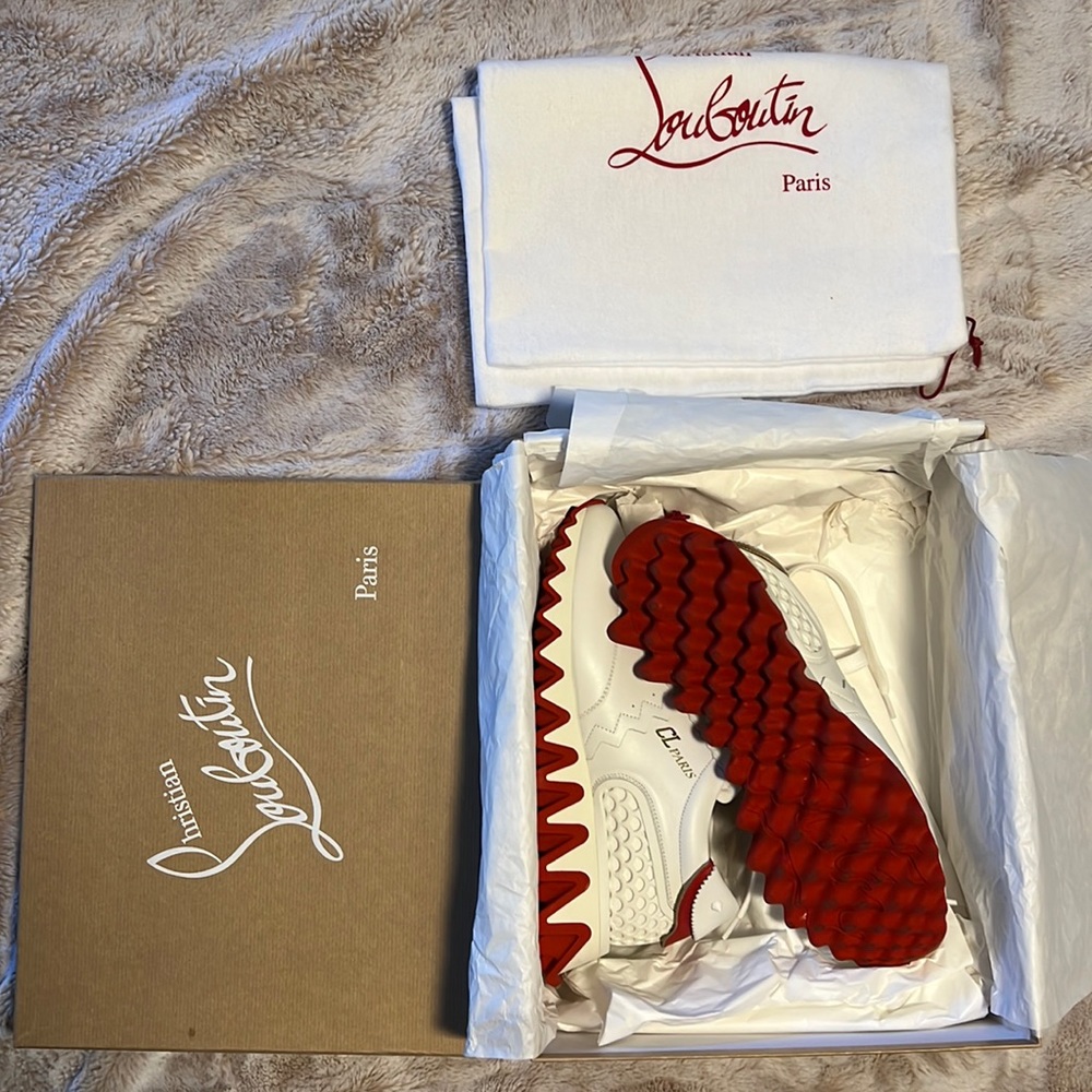 NWT christian louboutin - Loubishark Sneaker